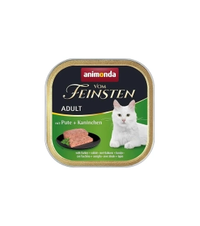 Animonda Vom Feinsten cat CLASSIC morka a králik bal. 16 x 100 g